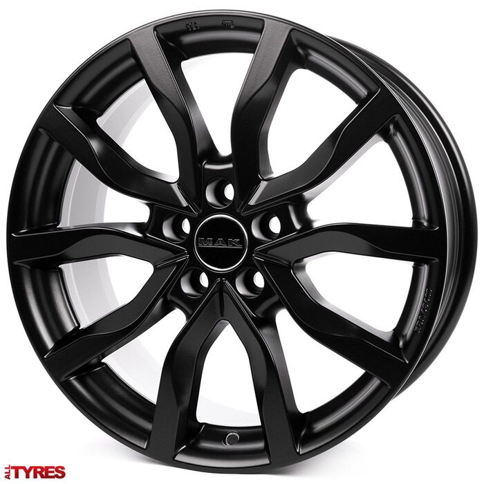   MAK Highlands 5X108 R18 ET45 8J Q63,4 Matt Black